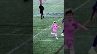 Mateo Messi goal ☠ shortfeed edit football [upl. by Ledah448]