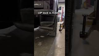 DELETED L5P STOCK VS DELETED l5p deletedl5p liftedtrucks duramax diesel [upl. by Ahsaetan]