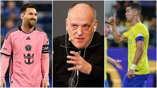 Lionel Messi or Cristiano Ronaldo La Liga President Javier Tebas Settles GOAT Debate [upl. by Ahsenhoj]