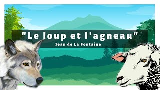 Le loup et lagneau  Fable  Livre audio [upl. by Ytsanyd]