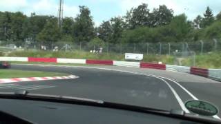 Nürburgring Nordschleife BMW 320si onboard [upl. by Noislla]