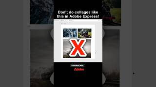 Creating a Collage of Expresses in Adobe Express 🚂 adobe adobeexpress [upl. by Svend]