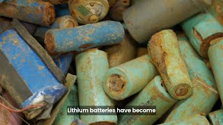 Lithium Battery Recycling Machine [upl. by Arramahs]