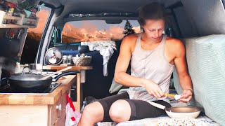 AMAZING TINY VAN CONVERSION  FULL TOUR [upl. by Fisuoy]