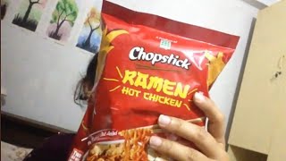 Chopstick  Ramen  Hot chicken  Review [upl. by Kcireddor80]