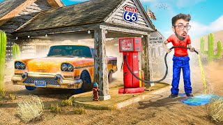 SIMULADOR DE GASOLINERA 😂  Gas Station Simulator [upl. by Ennairac]