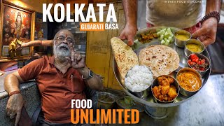 Unlimited Thali in Kolkata  Until You Say No Ham Dete Rehenge  Street Food [upl. by Ynnavoig]