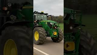 John Deere 6155R mit Güllefass in Top Speed [upl. by Enytsuj]