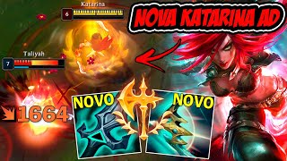 NOVO KATARINA AD COM ESSE ITEM DA S14 É EXTREMAMENTE QUEBRADO  LEAGUE OF LEGENDS [upl. by Bond]