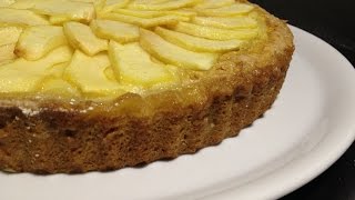 Tarta de manzana con masa caseraDeliciosa ladulceeva [upl. by Buckels]