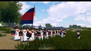 Roblox Napoleonic Wars  2v1ing as Garde Nationale [upl. by Eenet951]