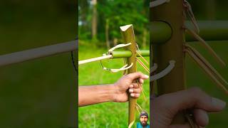 bamboo😱😮💯 bamboobamboo bamboocraft Respect respect reaction criative bambo diy toy archery [upl. by Kato]