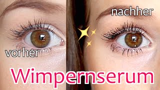 😍 super LANGE amp VOLLE WIMPERN in 2 Wochen  Wimpernserum DIY  Cali Kessy [upl. by Delmar223]