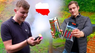 HARD KNALVUURWERK AFSTEKEN IN POLEN [upl. by Lenad]