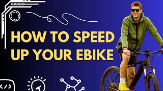 HOW TO OVERRIDE THE SPEED LIMITER ON EBIKES  NEW PANEL METHOD [upl. by Keynes]