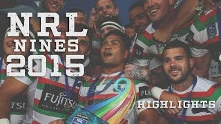 NRL Nines 2015  Highlights [upl. by Aihseket]