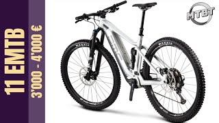 11 EBIKE eMTB comparazione  Budget da 3000 a 4000 Euro  MTBT [upl. by Kraska561]