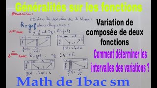 generalites sur les fonctionsmath de 1bac sm [upl. by Ahtelahs]