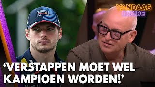 René over Max Verstappen Hij moet wel wereldkampioen worden  VANDAAG INSIDE [upl. by Aliekat]