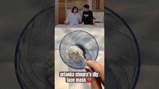 Prianka chopra’s diy face mask ❤️ shorts shortsfeed skincare ytviral [upl. by Rfinnej]