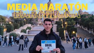 Corriendo la Media Maratón de Barcelona 2024 Mi Experiencia y Consejos ✍🏽🏃🏽‍♂️ [upl. by Kostman]