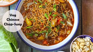 Chinese Chop Suey Recipe  Restaurant Style Veg Chopsuey [upl. by Brunelle493]