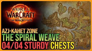 The Spiral Weave Walkthrough WoW – All Sturdy Chests [upl. by Rebmik916]