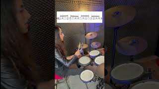 Paradiddle Groove 🥁 paradiddlegroove paradiddles paradiddle [upl. by Ellehcil]