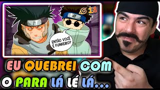 REACT  Malandragem Ninja EPISÓDIO 18  SHINO VS MC ZAZA [upl. by Mireille]