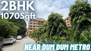 2BHK 1070Sqft Flat For Sale Near Dum Dum Metro Station [upl. by Anikes]