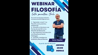 5° Webinar de filosofía Del renacimiento a nuestros días [upl. by Platus]