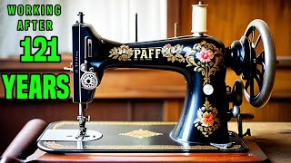 1912s PFAFF Sewing Machine Restoration  sewing machine repair at home  not stitching [upl. by Bevvy67]