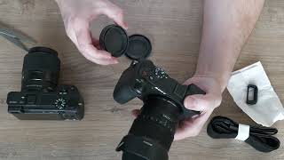 Sony Alpha A6700  Sony E 15 mm F14 G Unboxing [upl. by Annoif14]