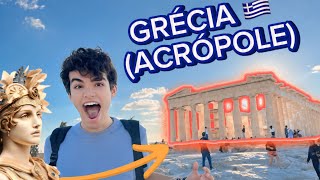 GRÉCIA 🇬🇷 Atenas  Comida  Tour  VLOG [upl. by Targett]