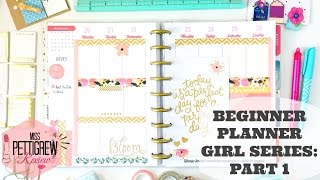 Happy Planner 101 Planner Decoration Tutorial 365 Happy Planner by MAMBI [upl. by Redman]