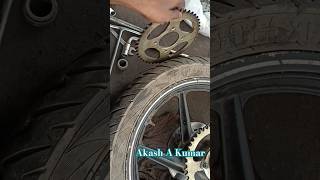 New sprocket install now [upl. by Gnirol689]