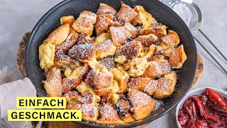 Kaiserschmarrn Rezept – einfach schnell amp super luftig 🤤 [upl. by Newmann]