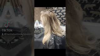 Voor een afspraak bel of app ☎️0639669066 balayage beauty blonde hair haircut barbershop [upl. by Iahs]