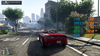 GeForce GT 1030  AMD Athlon 200GE  Grand Theft Auto V GTA V FPS Test [upl. by Goldberg411]