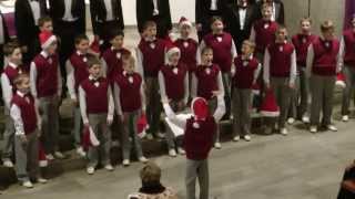 Boys´Choir DUBNA from Moscow December 7 2013 quotKalinkaquot [upl. by Lemej]