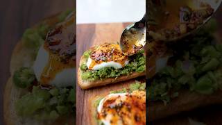 Toast Recipe Avocado Toast Recipe without Avocado Shorts Breakfast [upl. by Ennirok673]