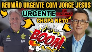 LOUCURA OLHE O ABSURDO QUE NETO ACABOU DE FALAR DO FLAMENGO  REUNIÃO URGENTE COM JORGE JESUS E [upl. by Dugan]