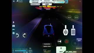 Roblox southwest Florida Ferrari laferrari top speed test maxed out [upl. by Henghold]