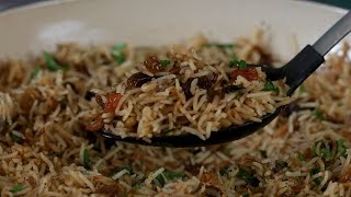 Middle Eastern Basmati Rice Pilaf Recipe [upl. by Axela]