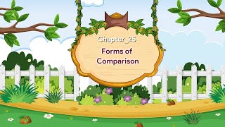 Forms of Comparison  English Grammar Gear  Class 6 [upl. by Haeli]