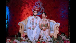 GINITH WEDS SURAKSHA WEDDING HIGHLIGHTS  2024  GOKUL EVENTS [upl. by Leduar]