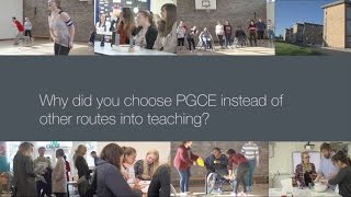 PGCE Students on Why do a PGCE I Oxford Brookes University [upl. by Wester]