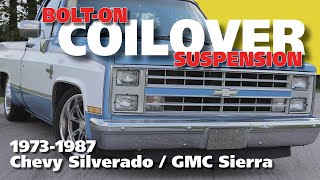 7387 C10 Coilover Suspension Install  Full [upl. by Macmullin]