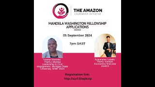 Tips for the Mandela Washington Fellowship Application [upl. by Mannos966]