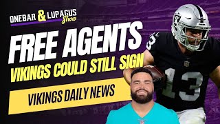 Potential Free Agents The Vikings Could Still Sign [upl. by Nilrah]